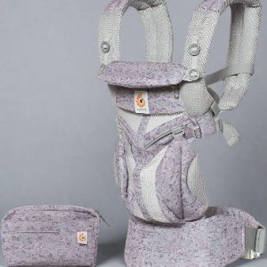 PORTE BEBE - BreathBabyBag™ - Mauve Lavande