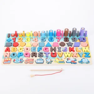 Puzzle Montessori Chiffre et Lettres aimantés