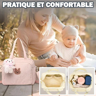 SAC A LANGER - BabyHandBag™ - Rose – Image 2