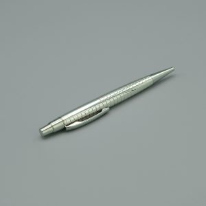 stylo à bille concorde métal argente