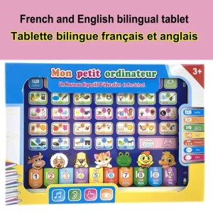 Tablette d&rsquo;apprentissage, Jeu Interactif Enfants pour apprendre le Français et l&rsquo;Anglais